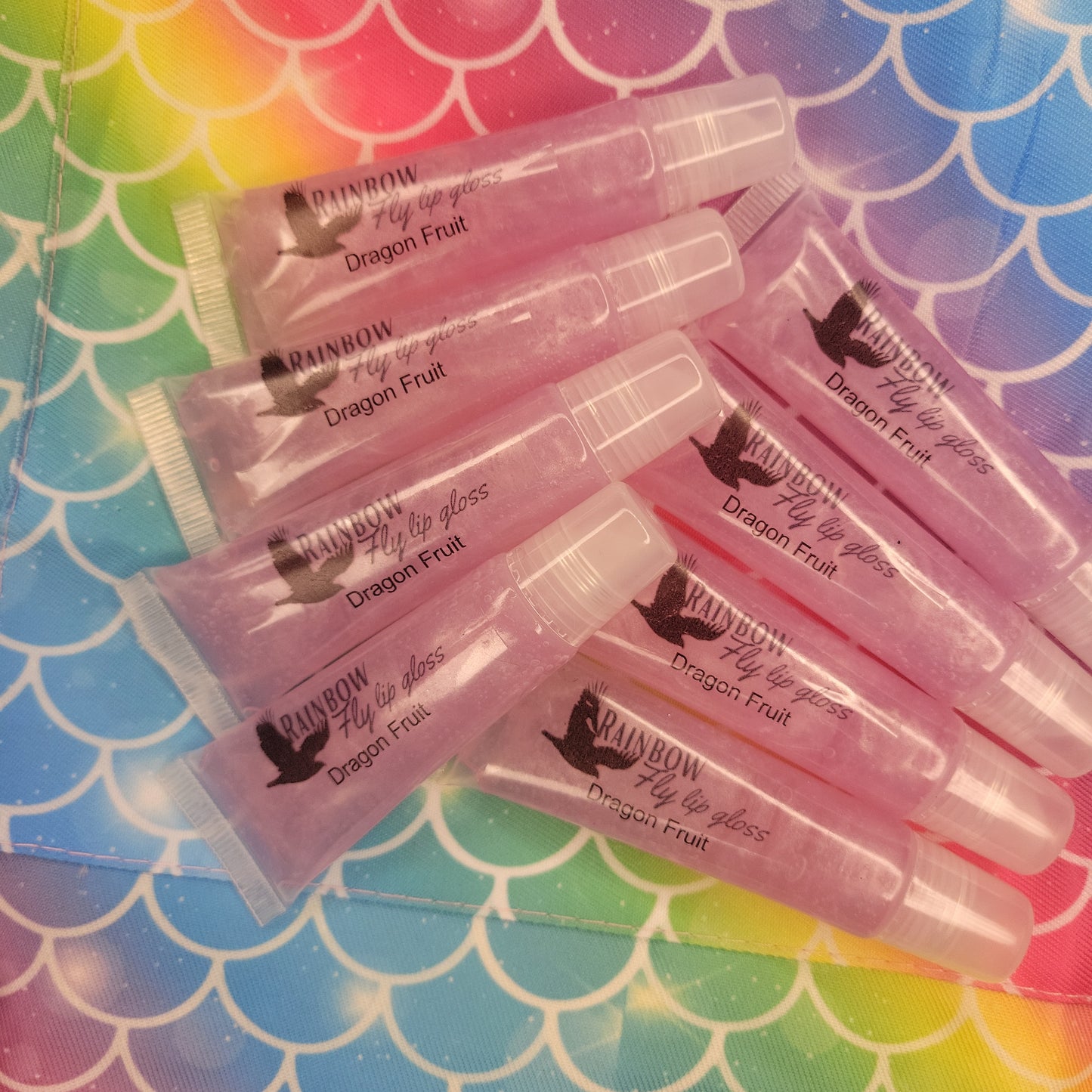 Rainbow Fly lip gloss