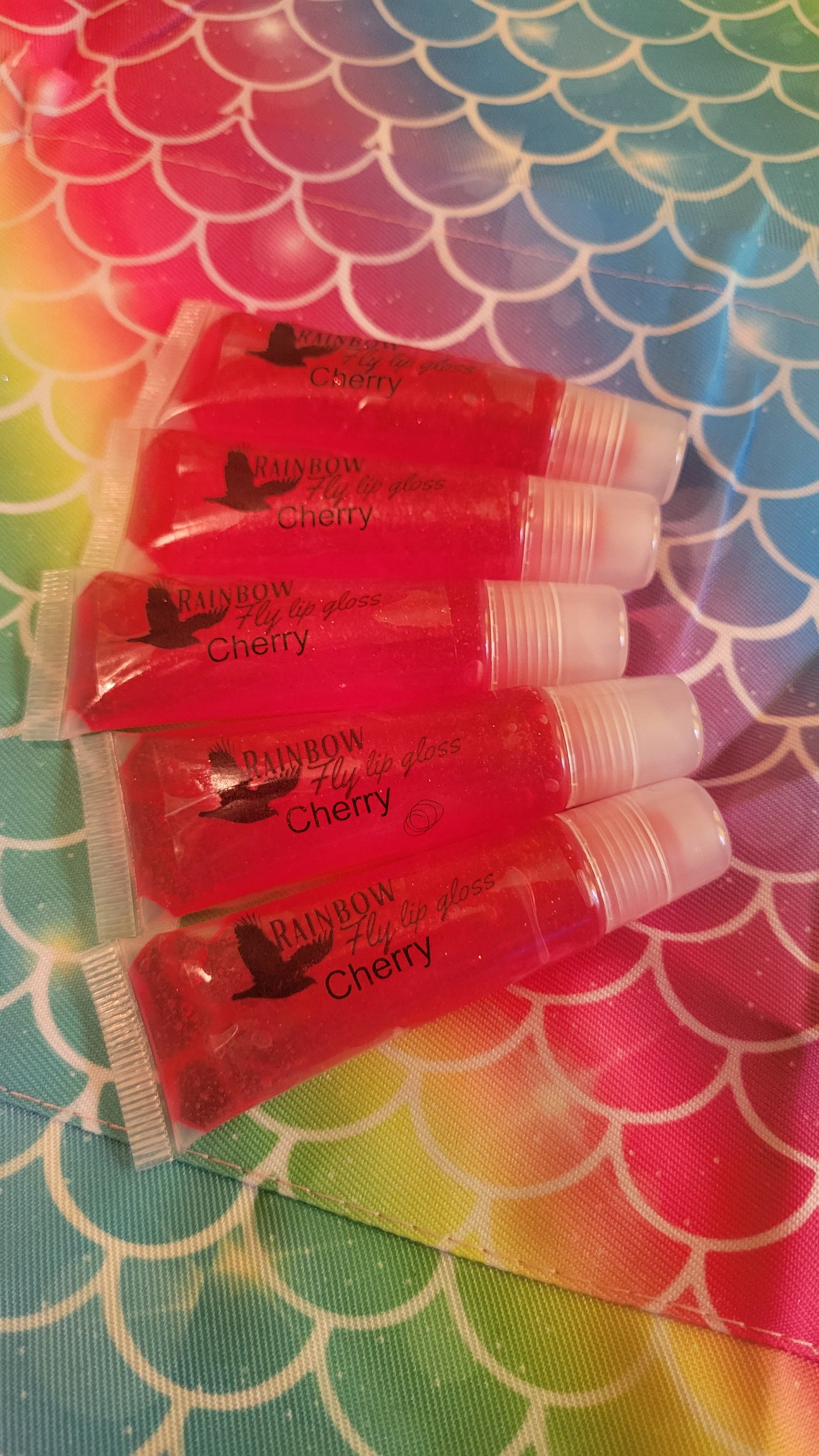 Rainbow Fly lip gloss