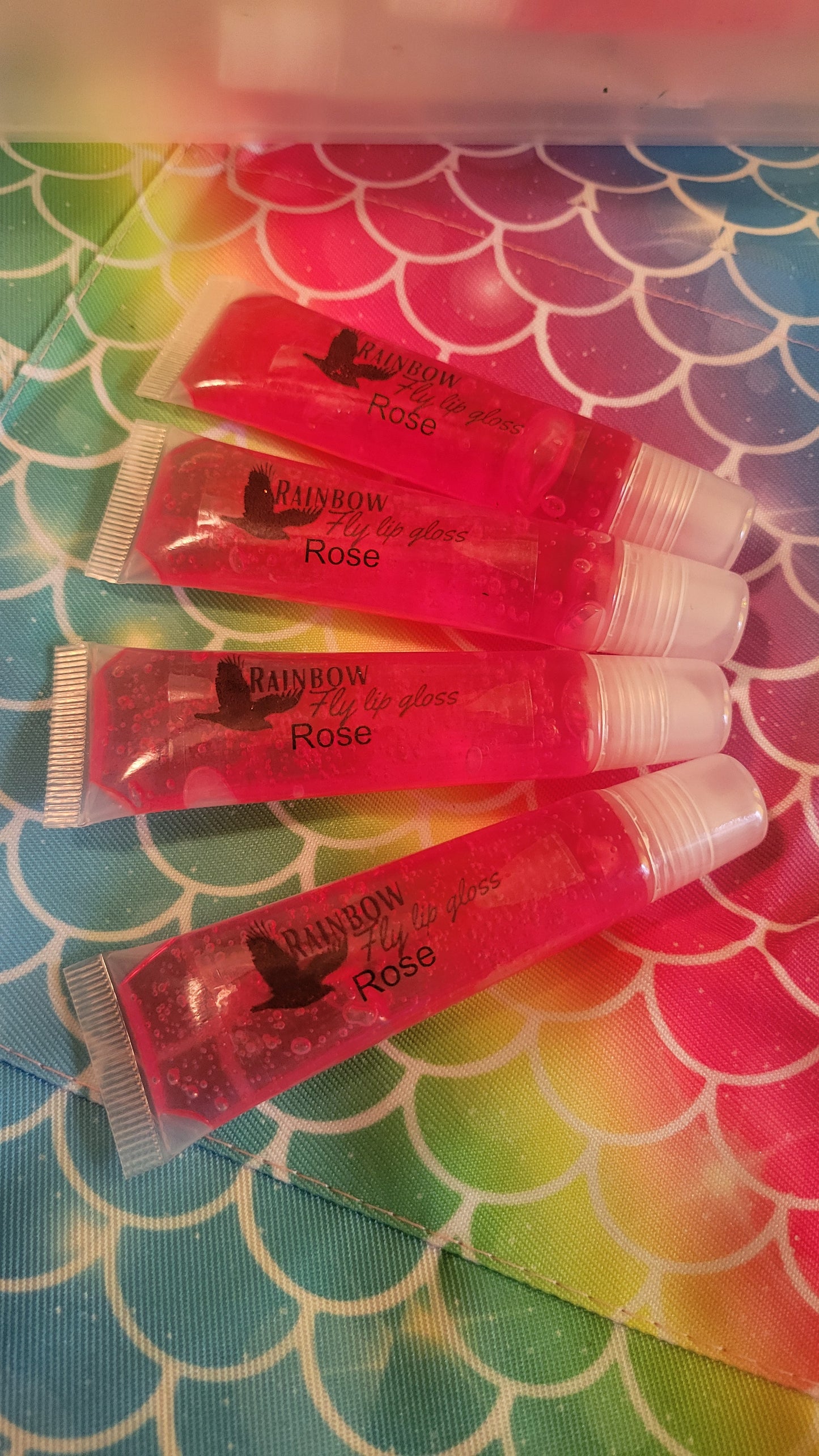 Rainbow Fly lip gloss