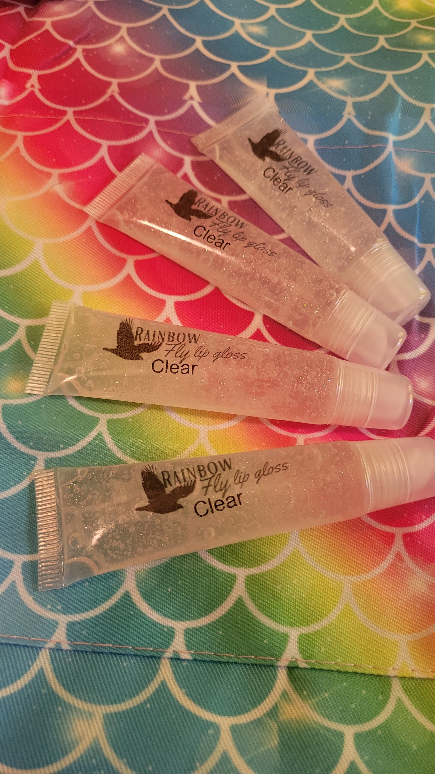 Rainbow Fly lip gloss