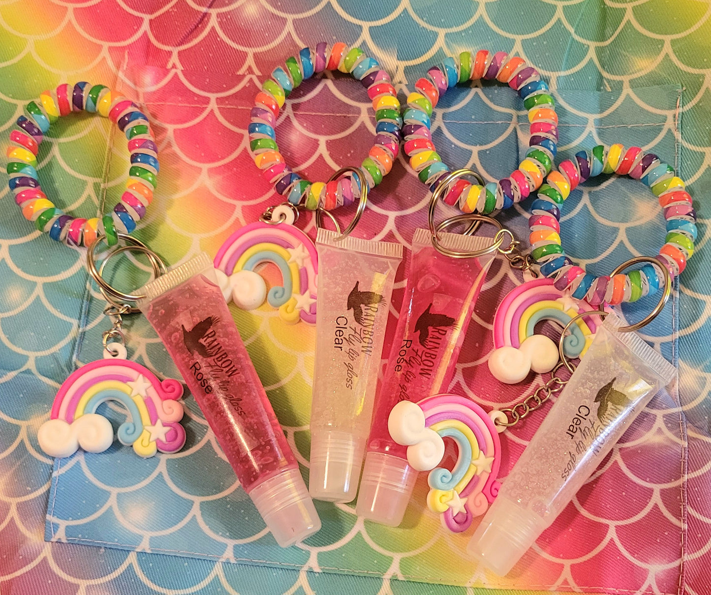 Rainbow Fly lip gloss