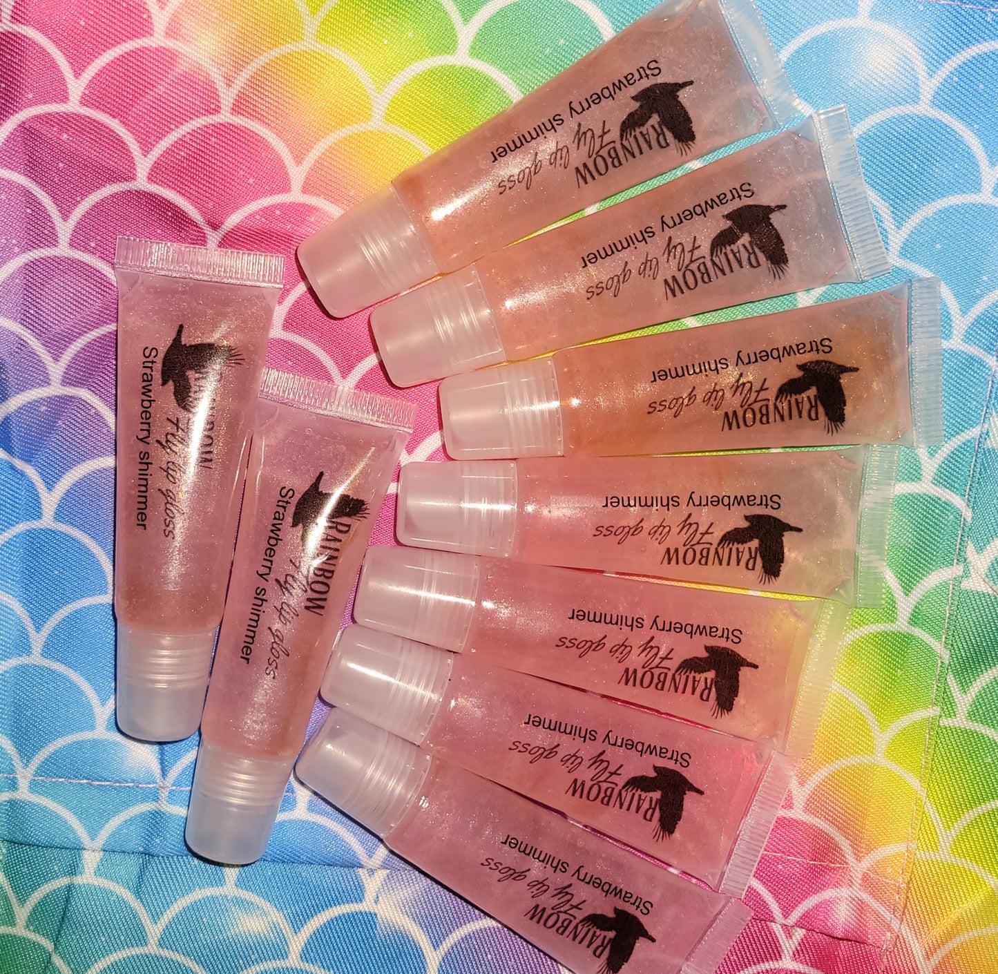 Rainbow Fly lip gloss