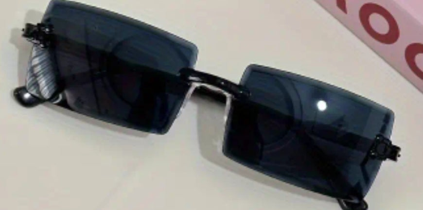 Rectangle frameless shades