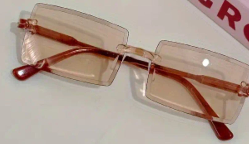 Rectangle frameless shades