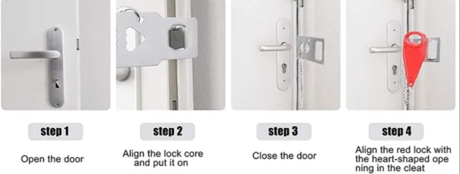 Portable door lock