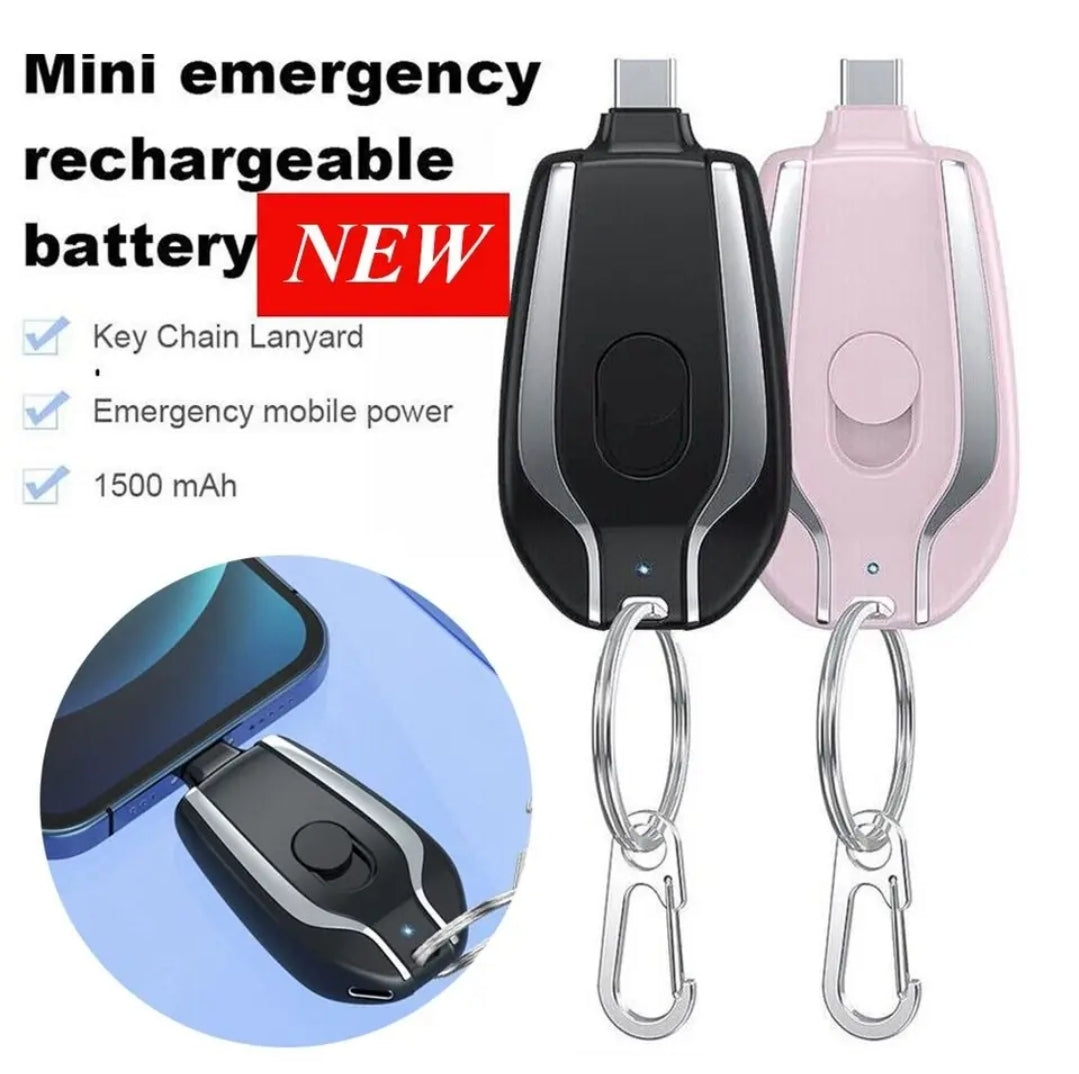 Portable keychain charger